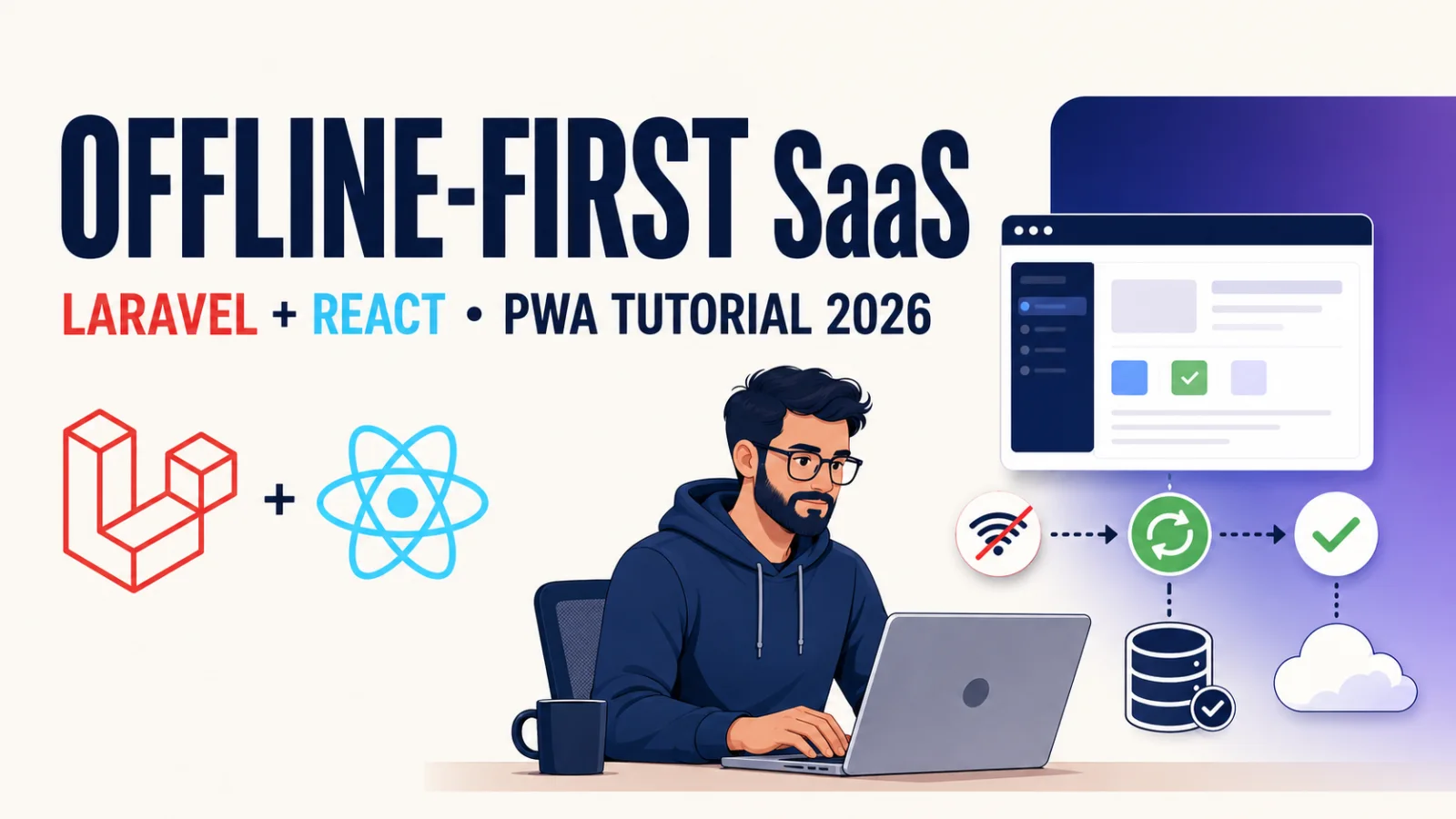 Build an Offline-First SaaS with Laravel & React: Complete PWA Tutorial 2026