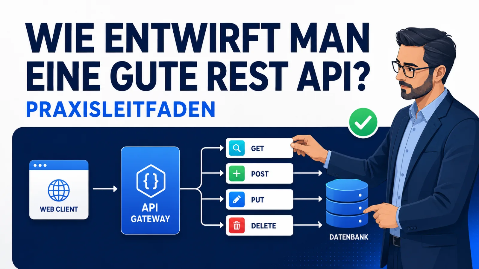 Wie entwirft man eine gute REST API? Praxisleitfaden