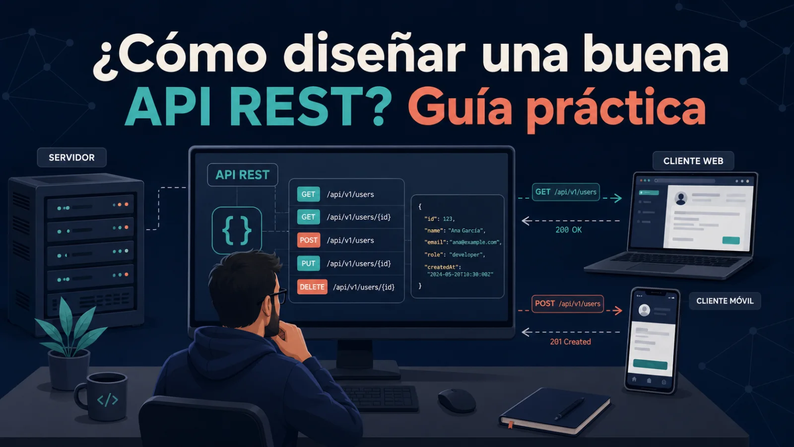 ¿Cómo diseñar una buena API REST? Guía práctica