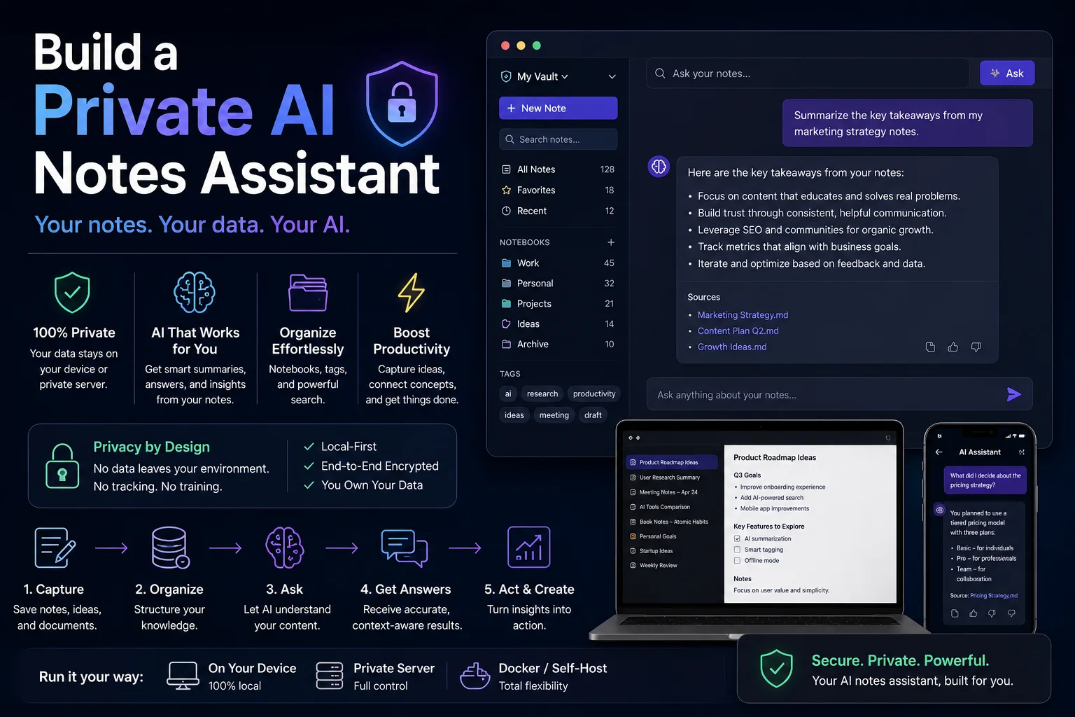 Build a Private AI Notes Assistant