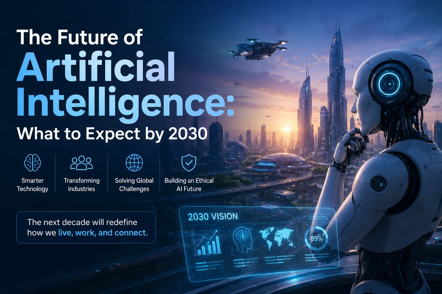 مستقبل الذكاء الاصطناعي: ما المتوقع بحلول عام 2030