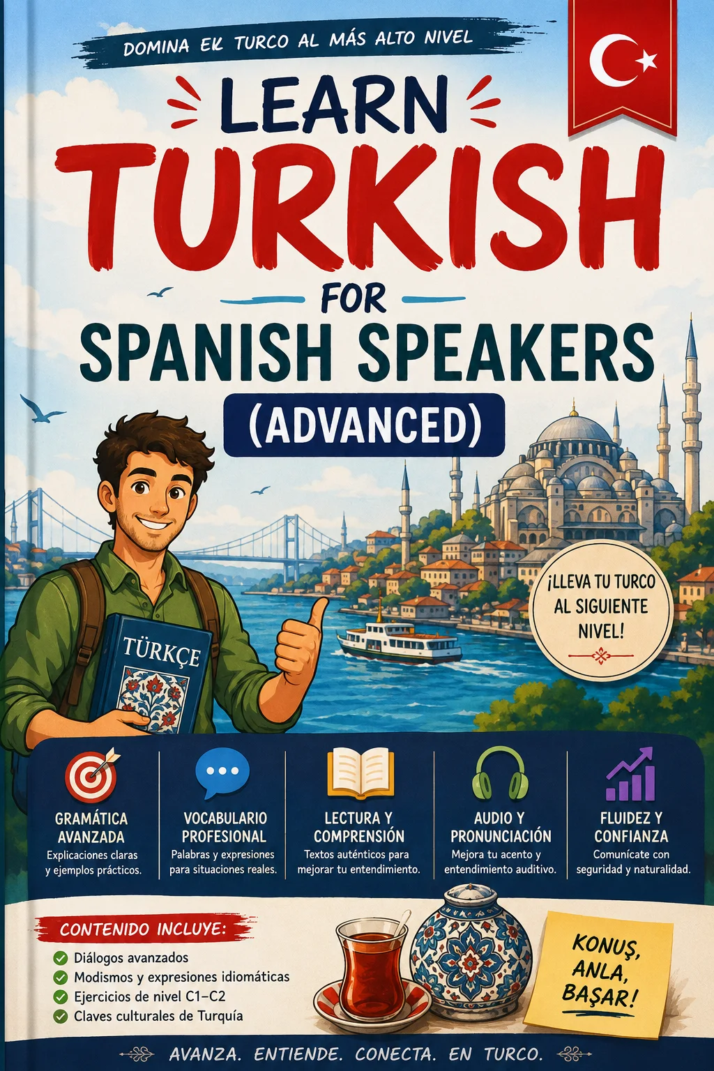 Learn Turkish for Spanish Speakers (Advanced)