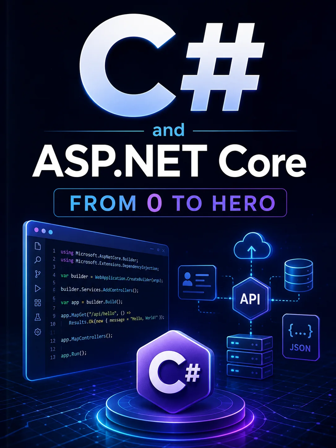 C# و ASP.NET Core من الصفر إلى الاحتراف