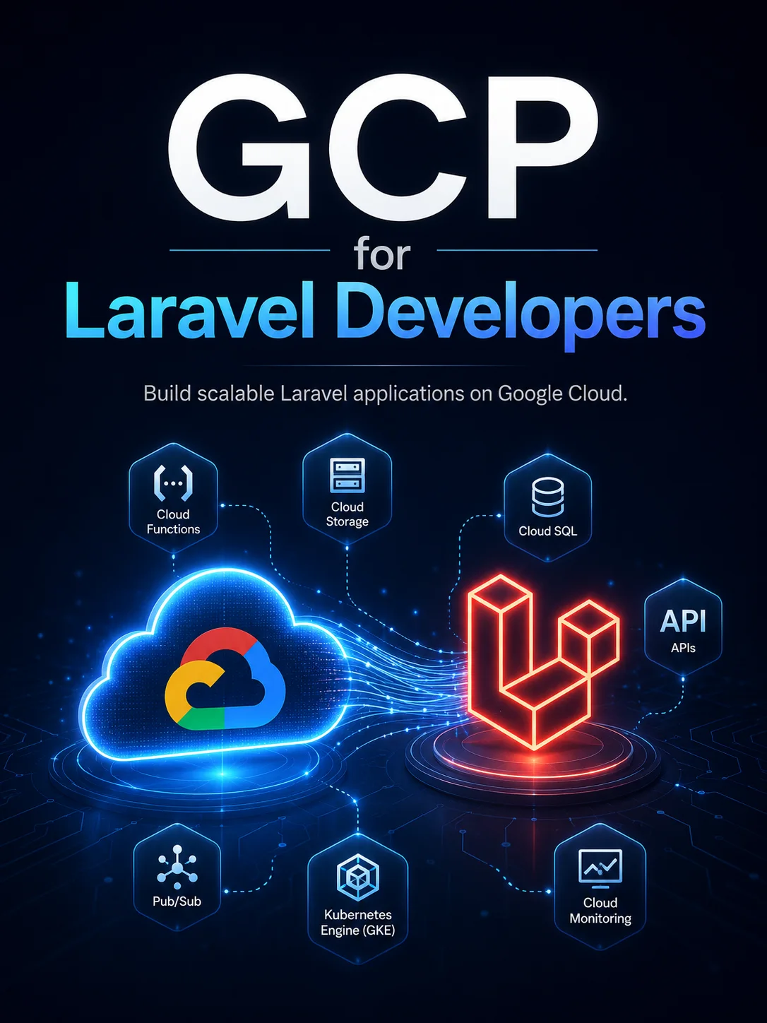 GCP لمطوري Laravel