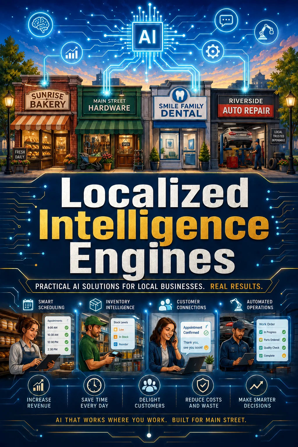 Localized Intelligence Engines