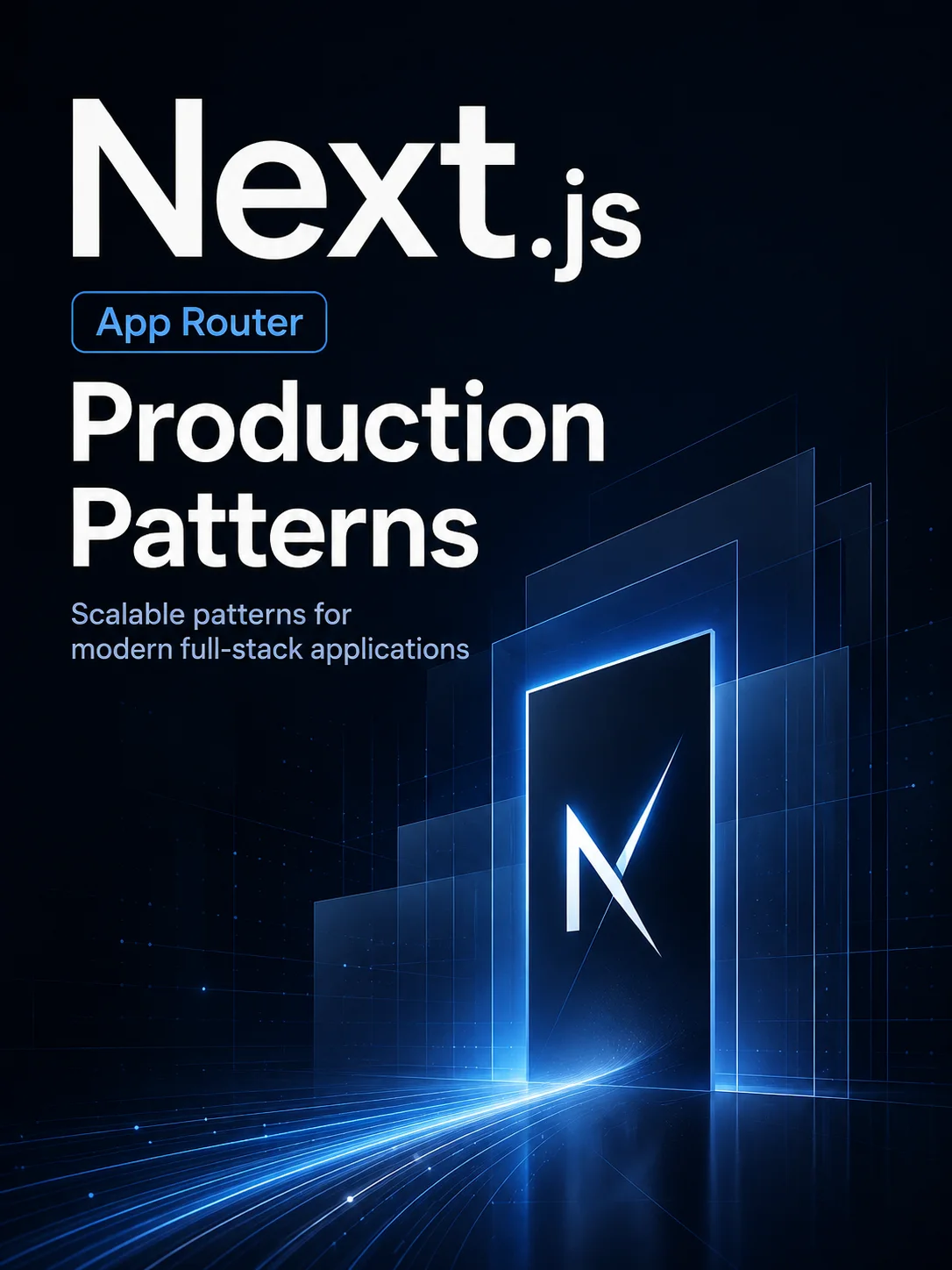 أنماط الإنتاج في Next.js App Router
