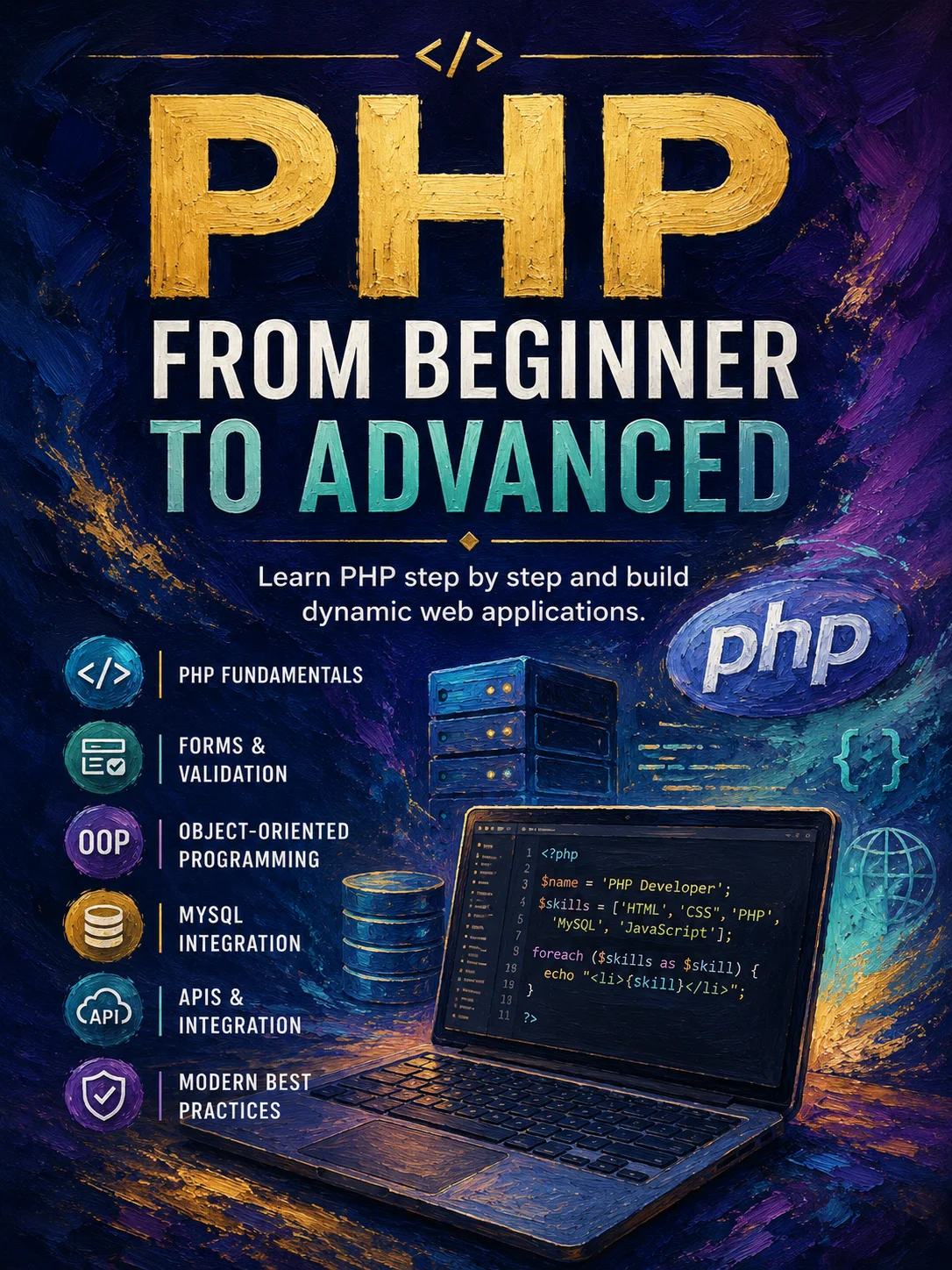 PHP vom Anfänger bis zum Fortgeschrittenen