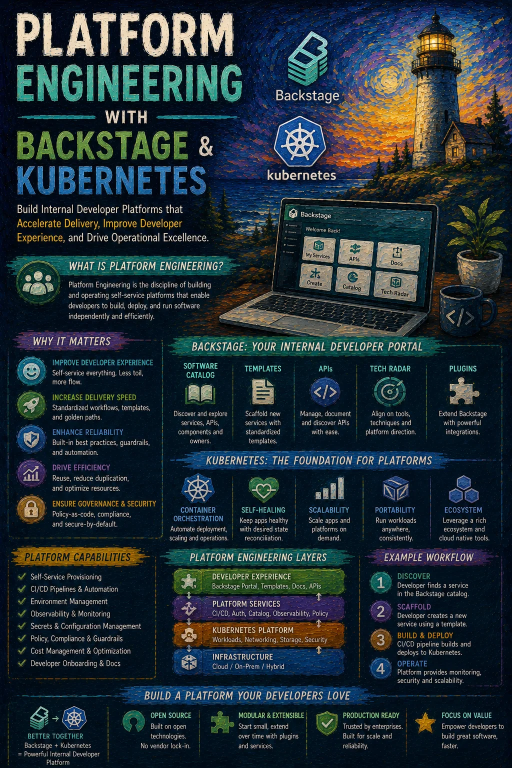 Ingeniería de Plataforma con Backstage y Kubernetes